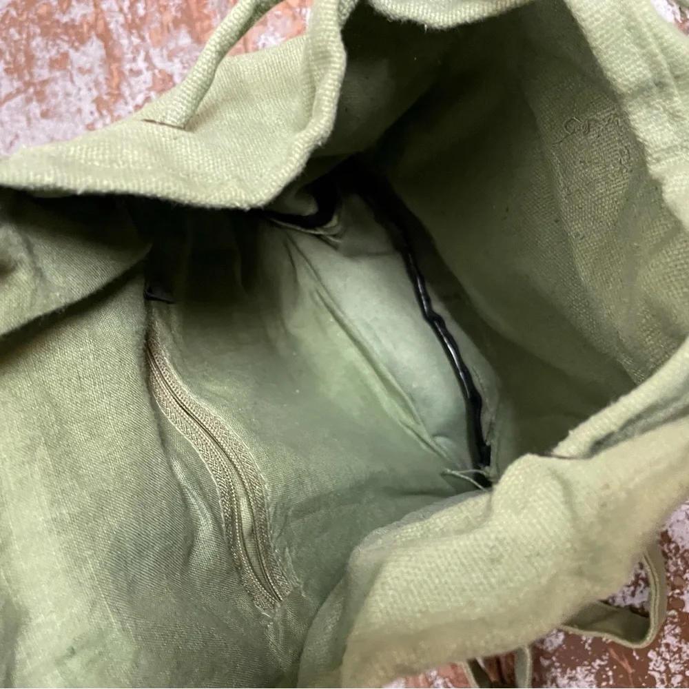 Small Canvas Backpack